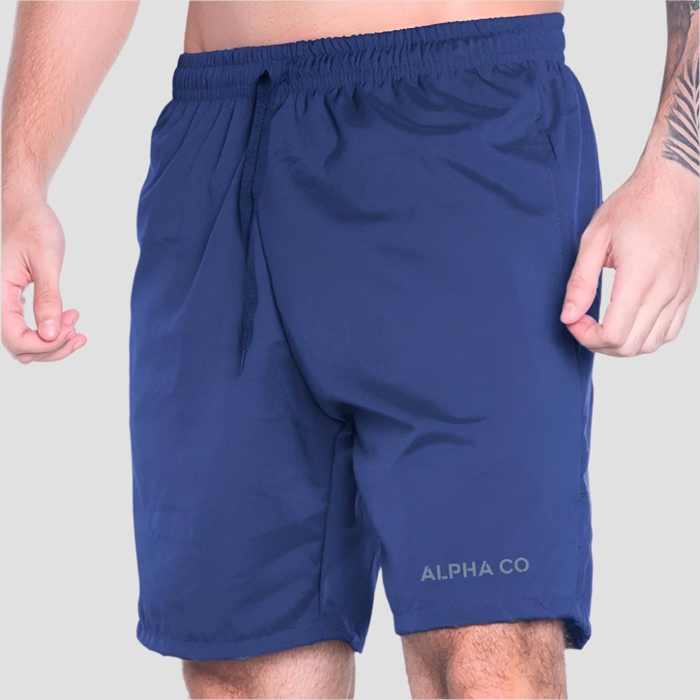 Short Dry Essential Azul Marinho