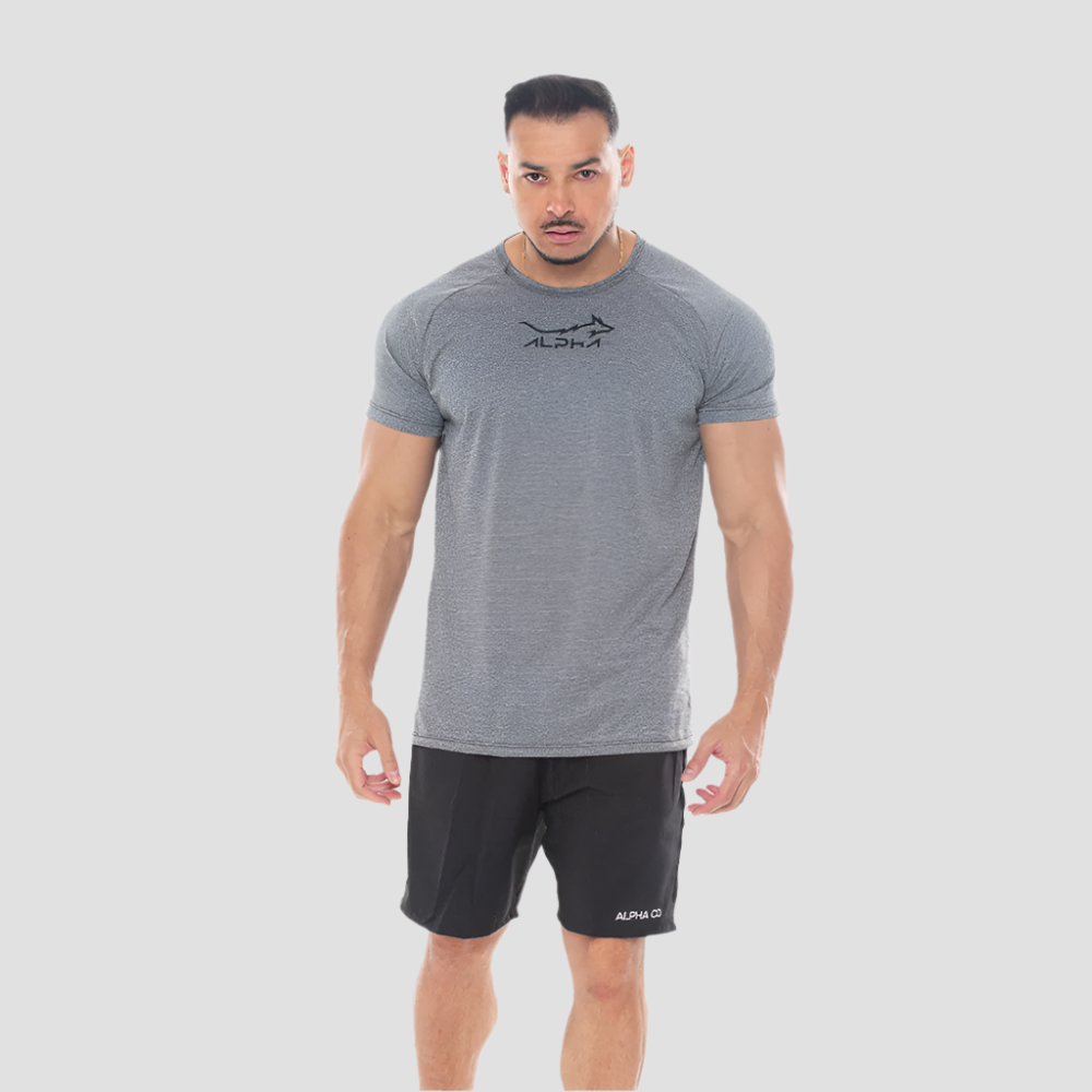 Kit Esportivo Dry Fit: 3 Camisetas + 2 Shorts