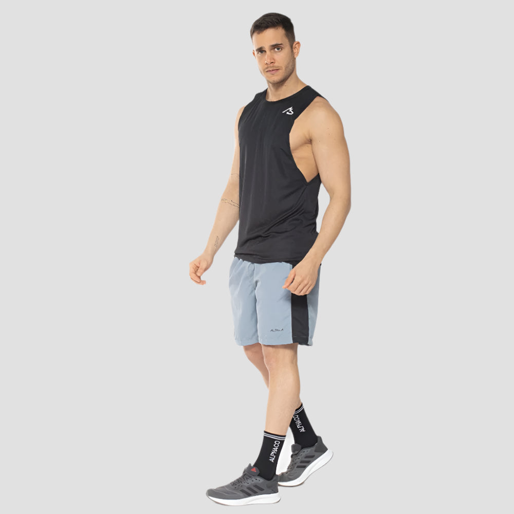 Regata Machão Dry Fit Wolf Preto