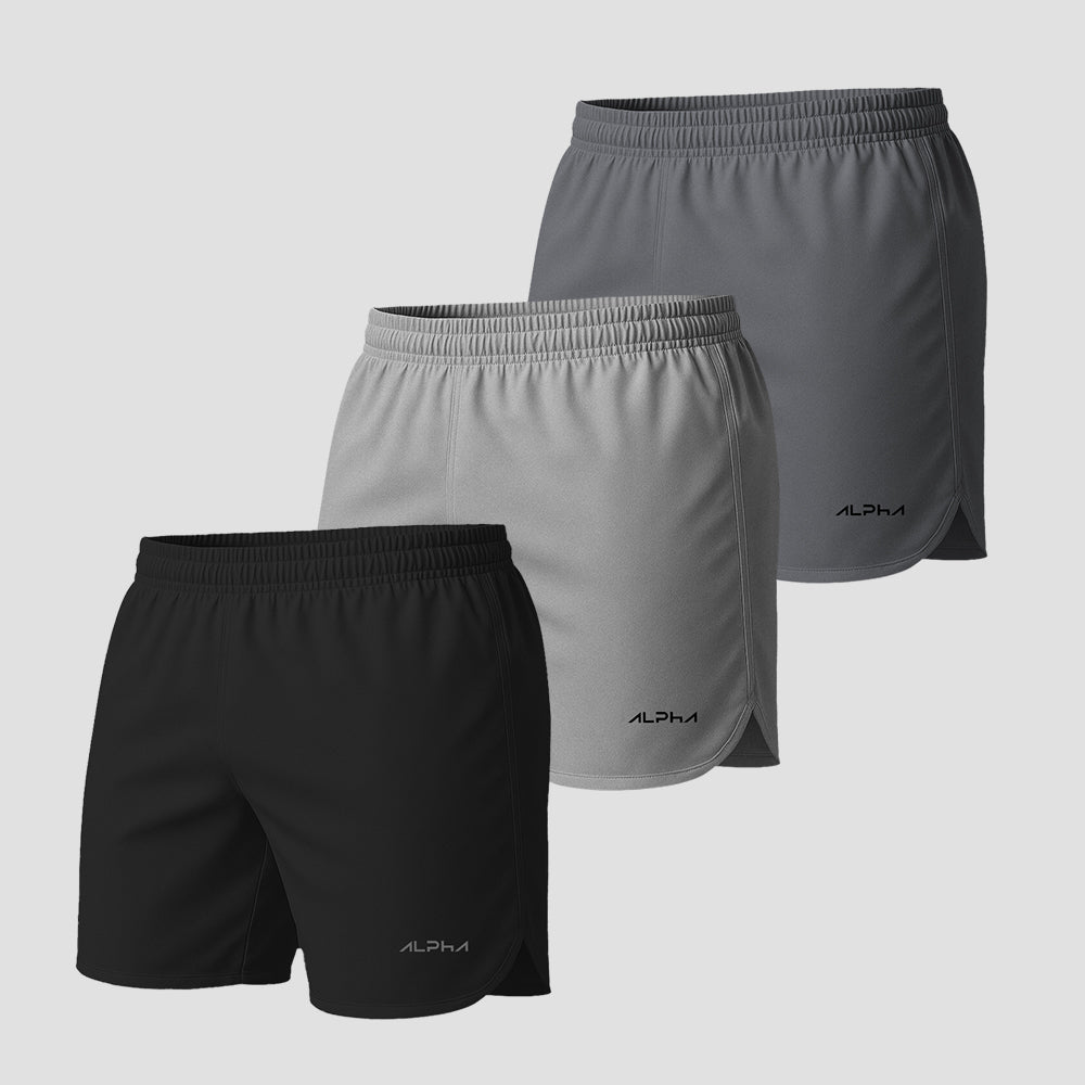 Promo Relâmpago Short de Corrida 3 por 99 - Kit 02