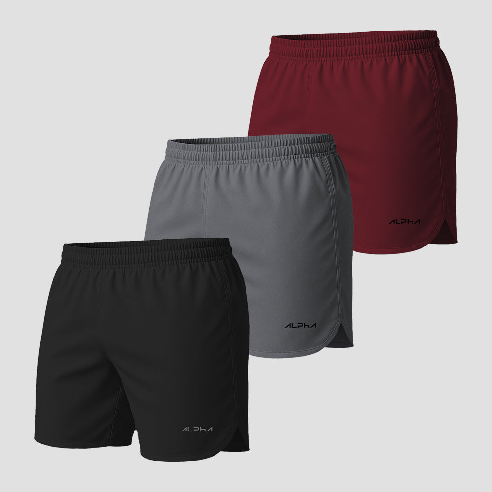 Promo Relâmpago Short de Corrida 3 por 99 - Kit 03