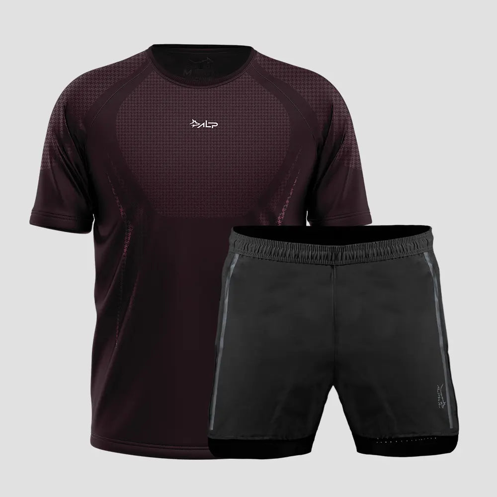 Kit Camiseta Apex + Bermuda Aerofit 1