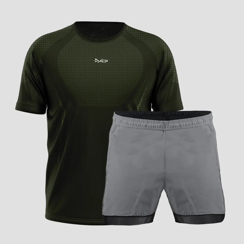 Kit Camiseta Apex + Bermuda Aerofit 3