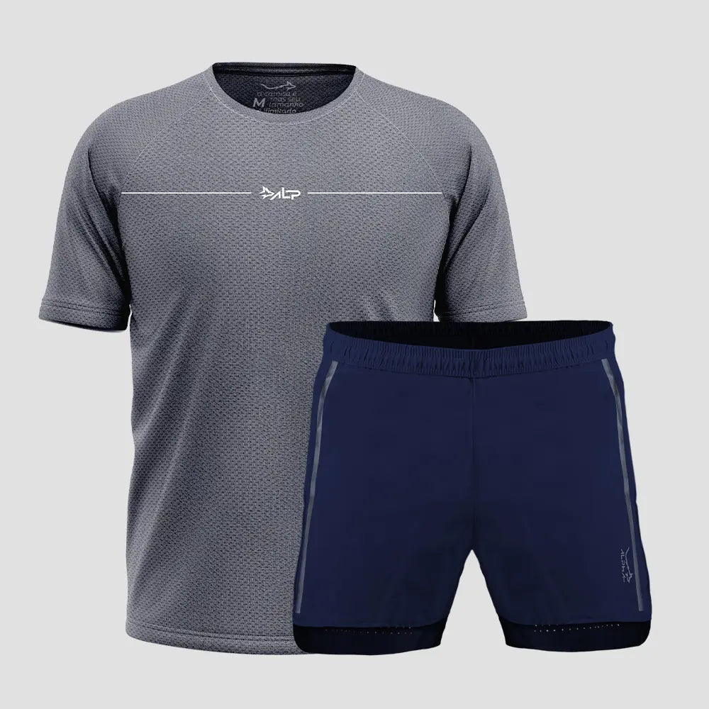 Kit Camiseta Poliamida + Bermuda Aerofit 4