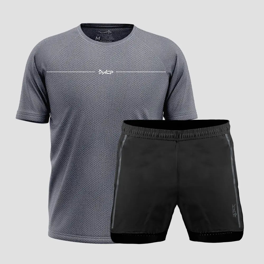 Kit Camiseta Poliamida + Bermuda Aerofit 5