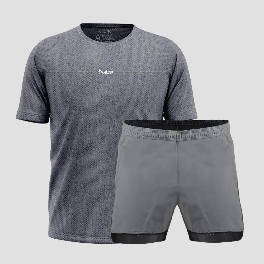 Kit Camiseta Poliamida + Bermuda Aerofit 6