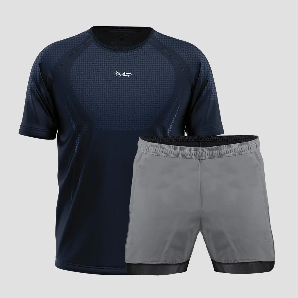 Kit Camiseta Apex + Bermuda Aerofit 9