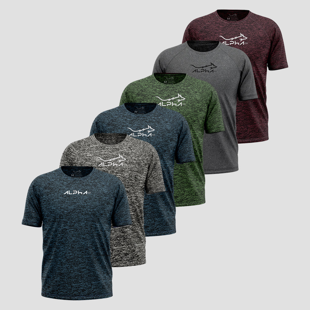 Kit 6 Camisetas Fluid
