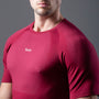 Camiseta Apex Dry New Tenacity Vinho - Sem Costura