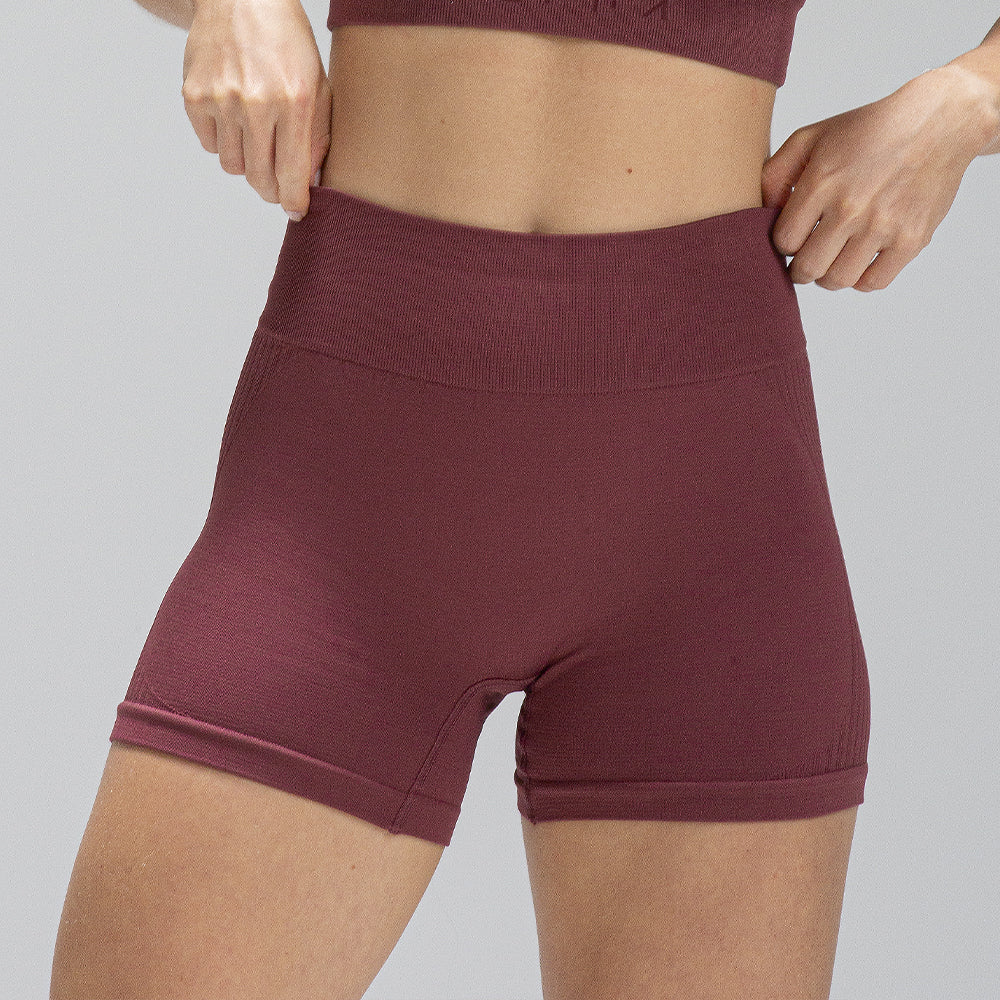 Short Seamless Bordô Alpha Co