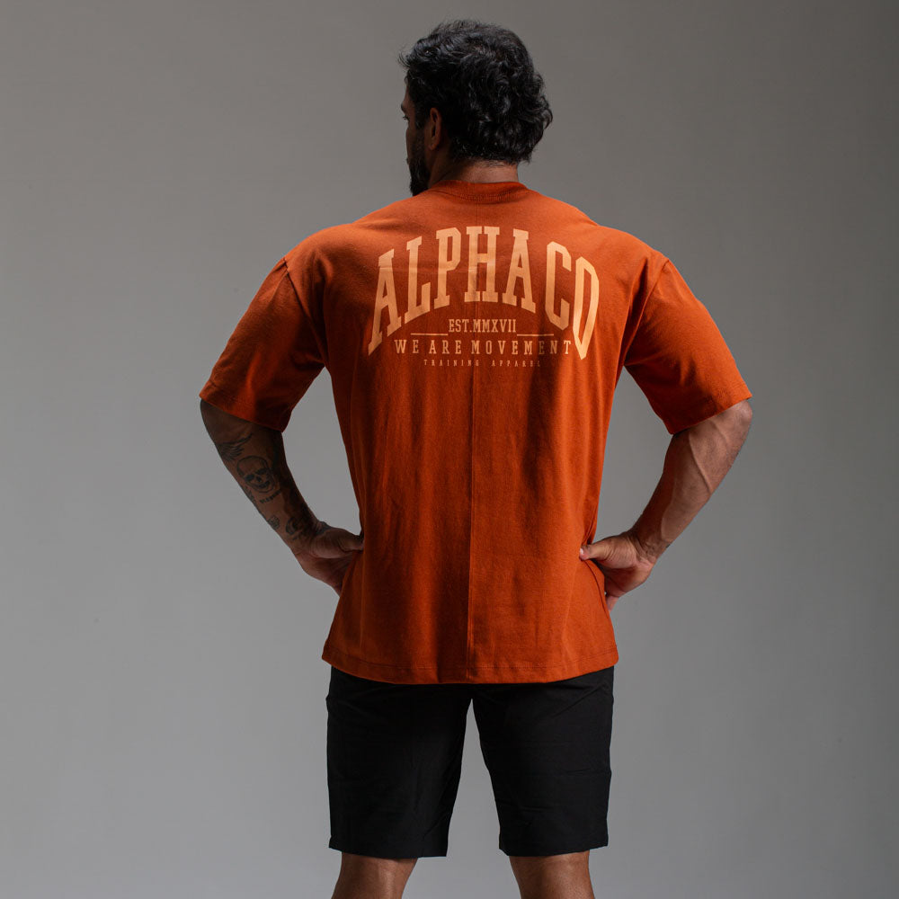 Camiseta Oversized Heavy Canela