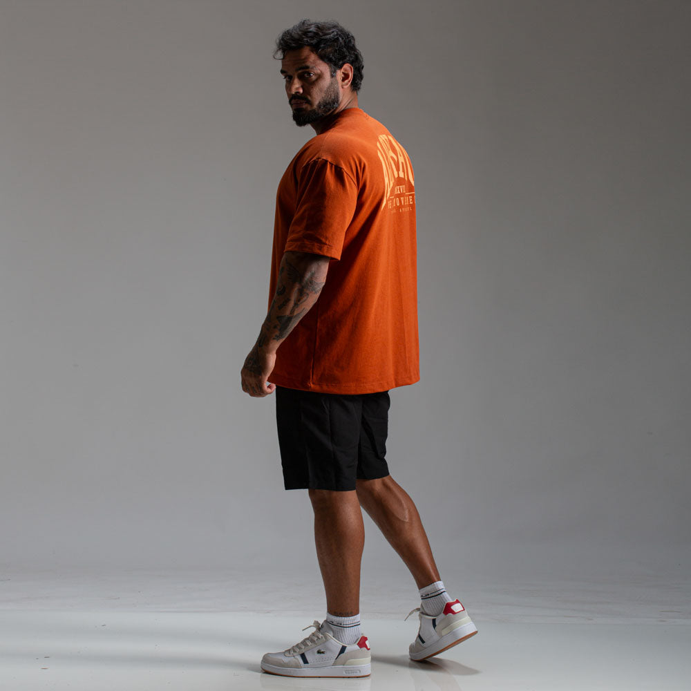 Camiseta Oversized Heavy Canela