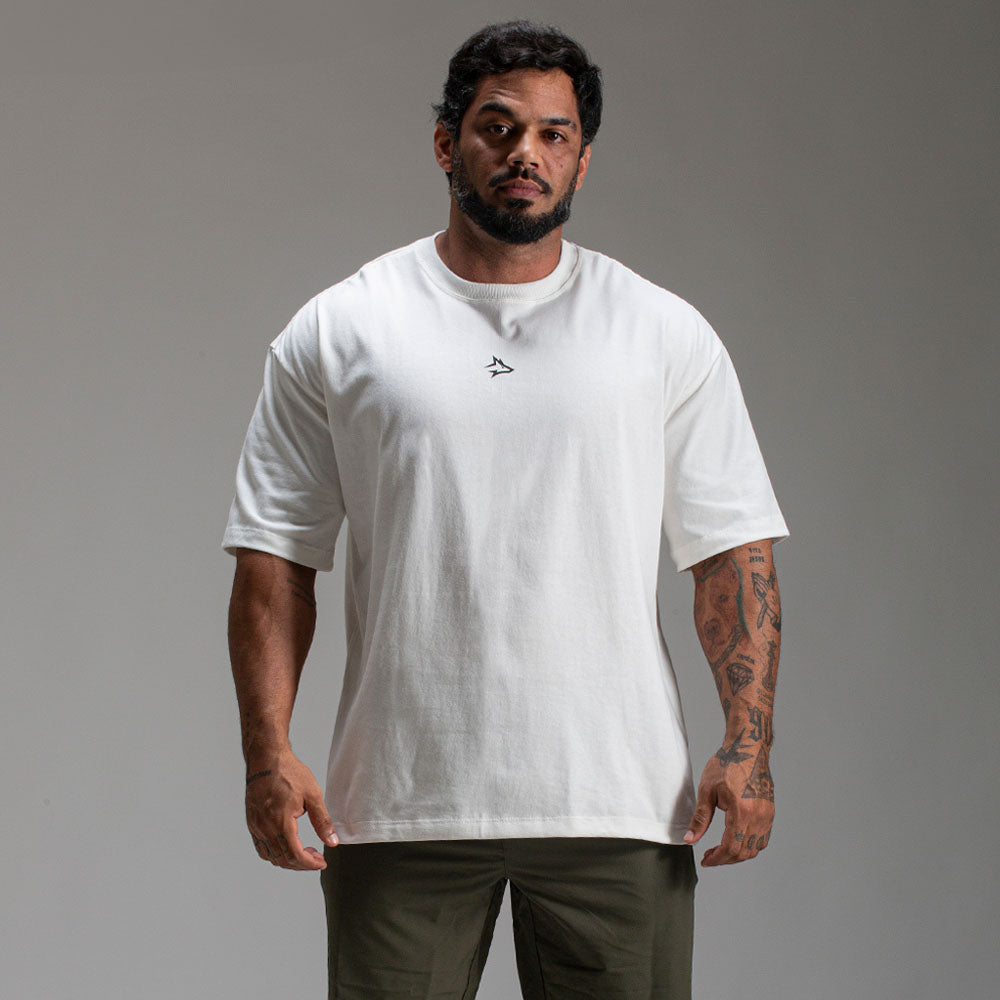 Camiseta Oversized Hero Branco