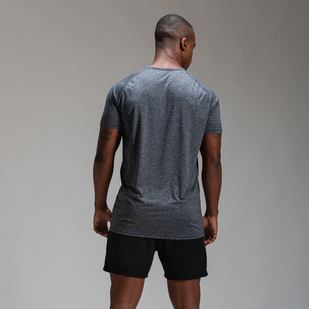 Camiseta Dry Fit ALP Mescla Preto