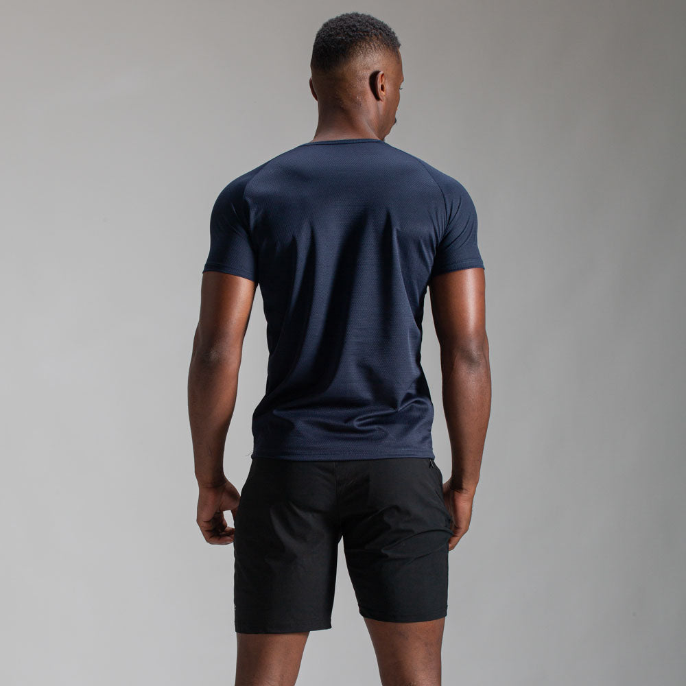 Camiseta Dry Fit Fluid Azul Noturno