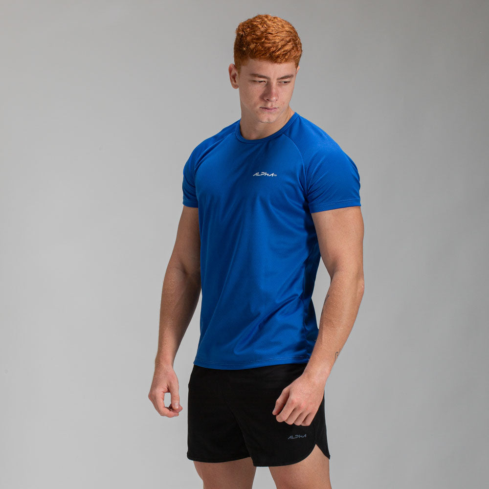Camiseta Dry Fit Fluid Azul Royal
