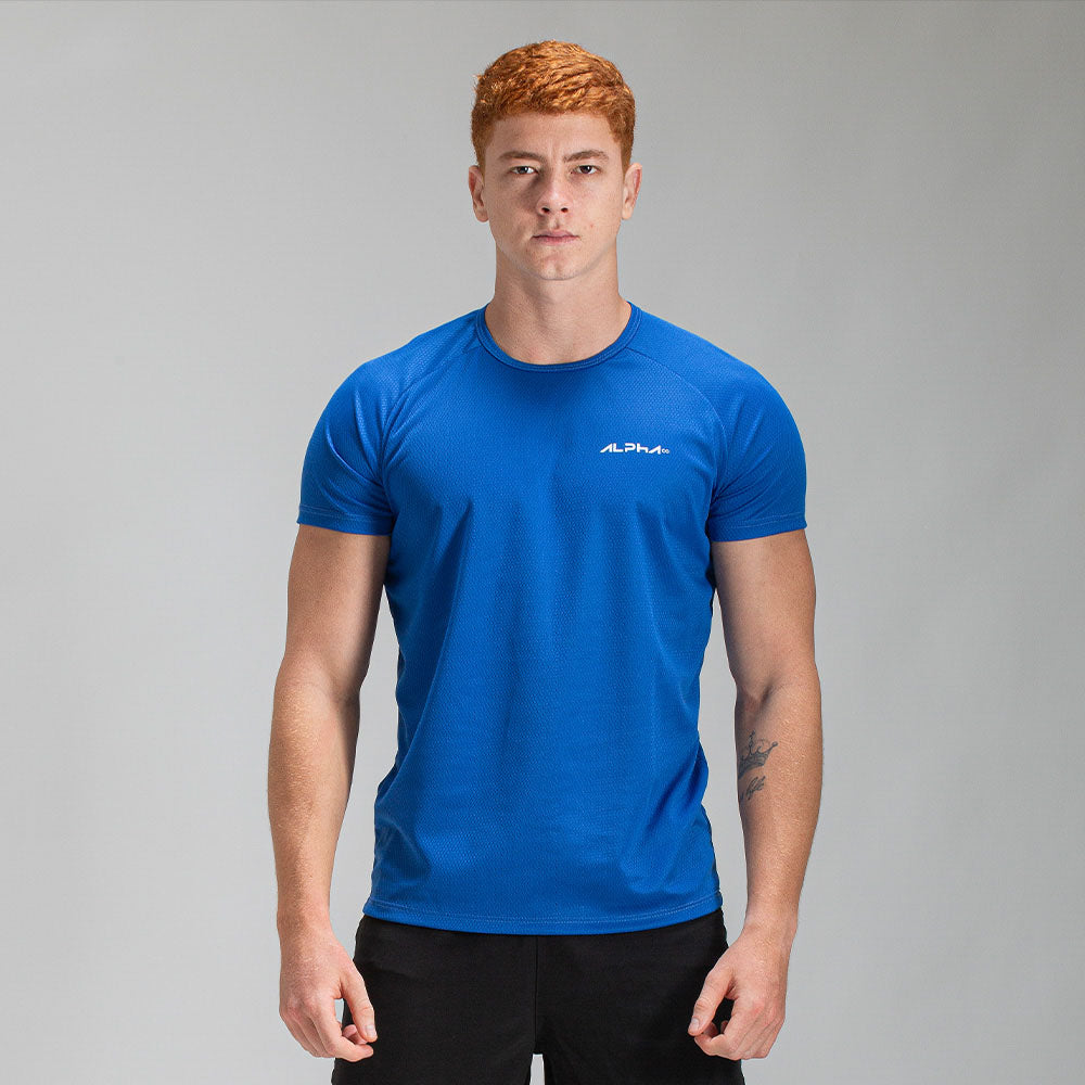 Camiseta Dry Fit Fluid Azul Royal
