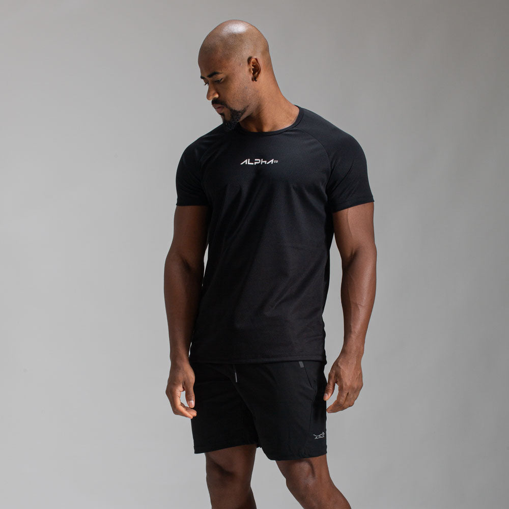 Camiseta Dry Fit Fluid Tec Preto