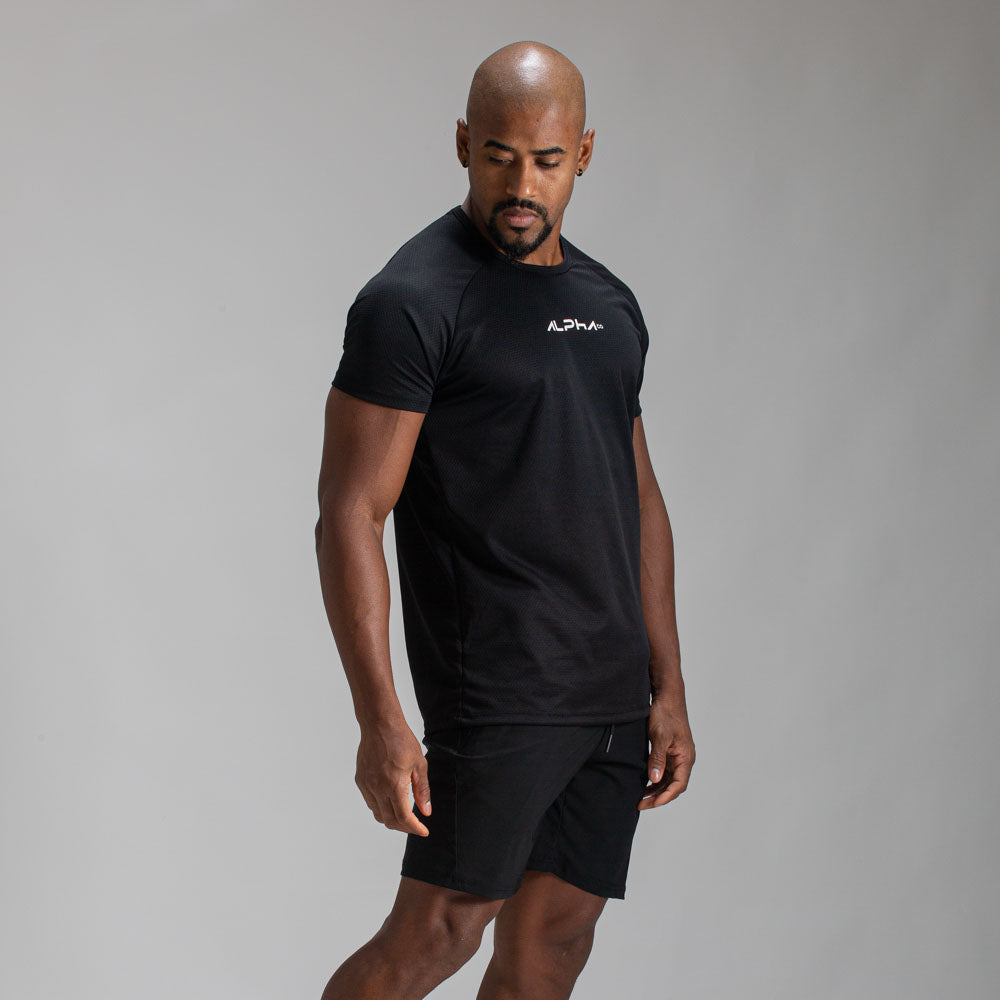 Camiseta Dry Fit Fluid Tec Preto