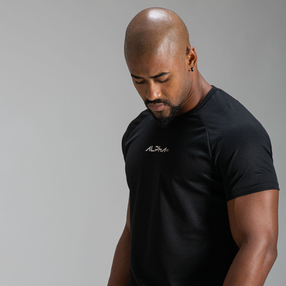 Camiseta Dry Fit Fluid Tec Preto