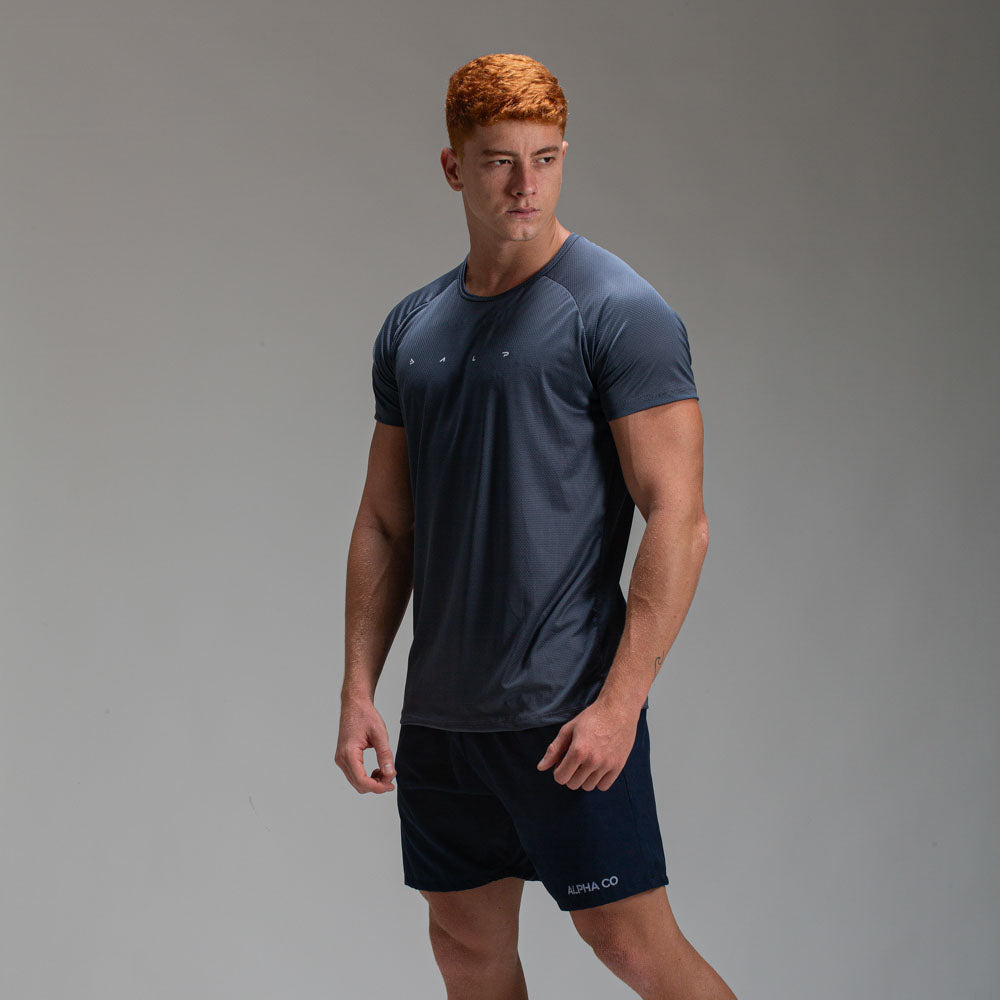 Camiseta Dry Fit Light Lupus Cinza Sombra