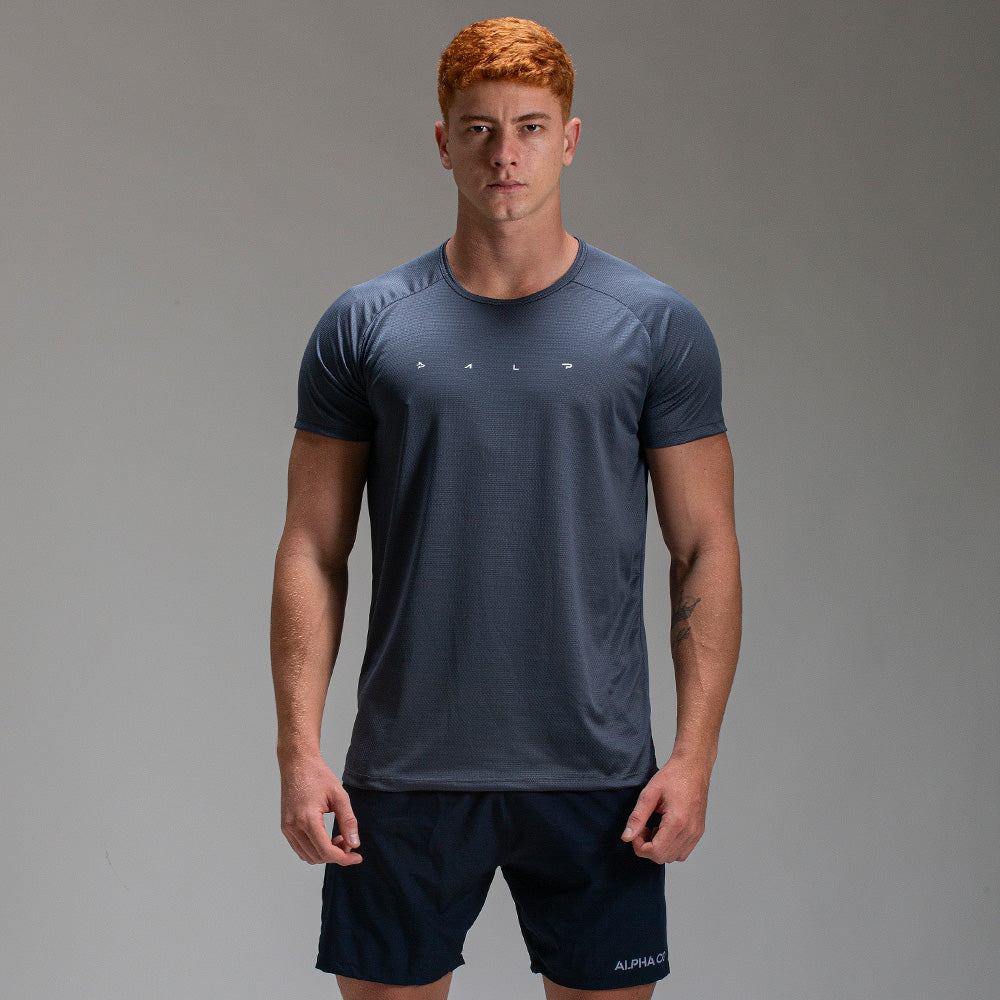 Camiseta Dry Fit Light Lupus Cinza Sombra