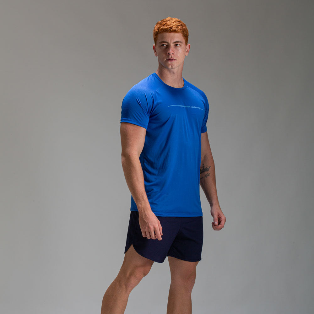 Camiseta Dry Fit Line Move Azul Royal