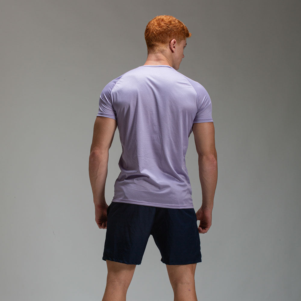 Camiseta Dry Fit Line Move Lilás Malva