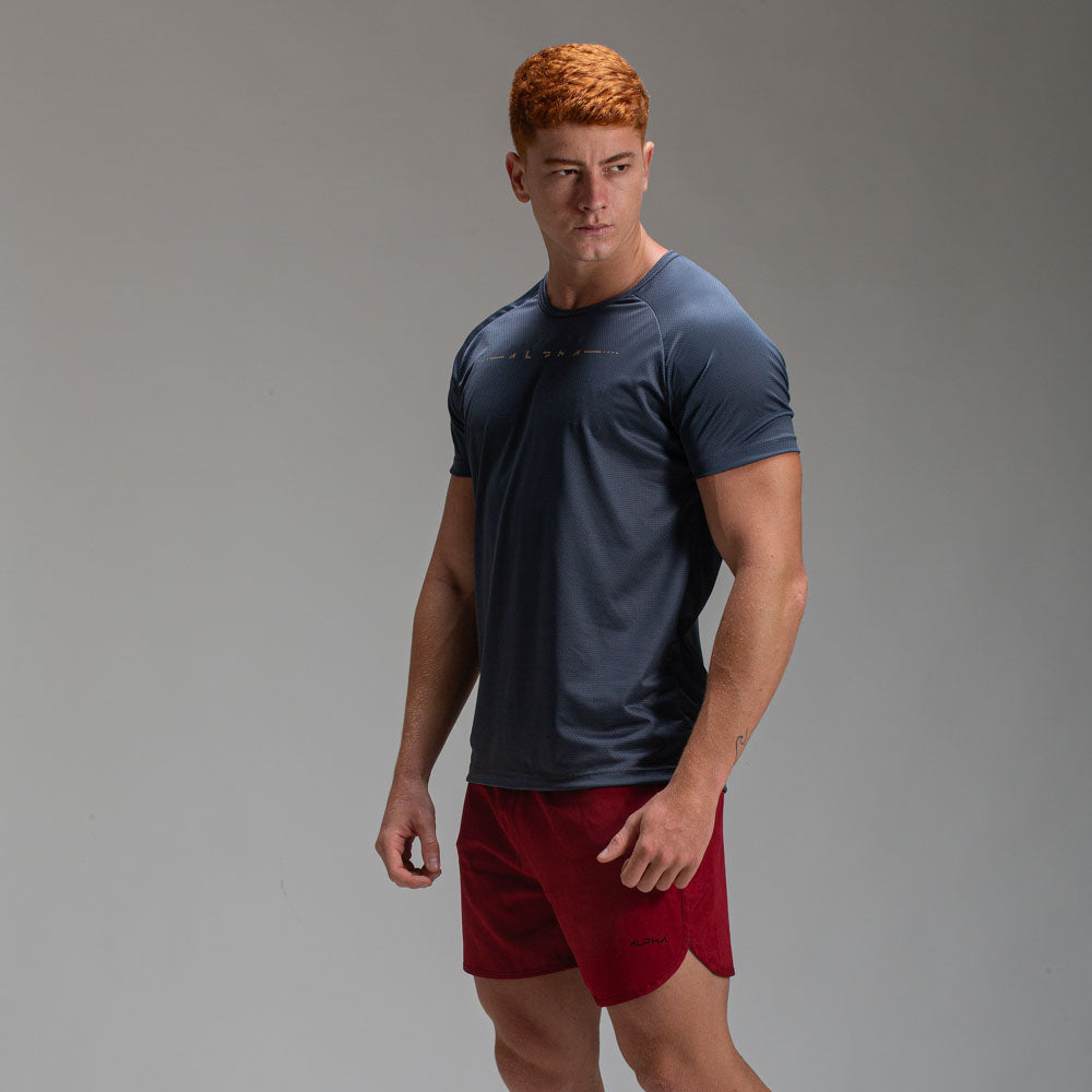 Camiseta Dry Fit Max Core Cinza Sombra