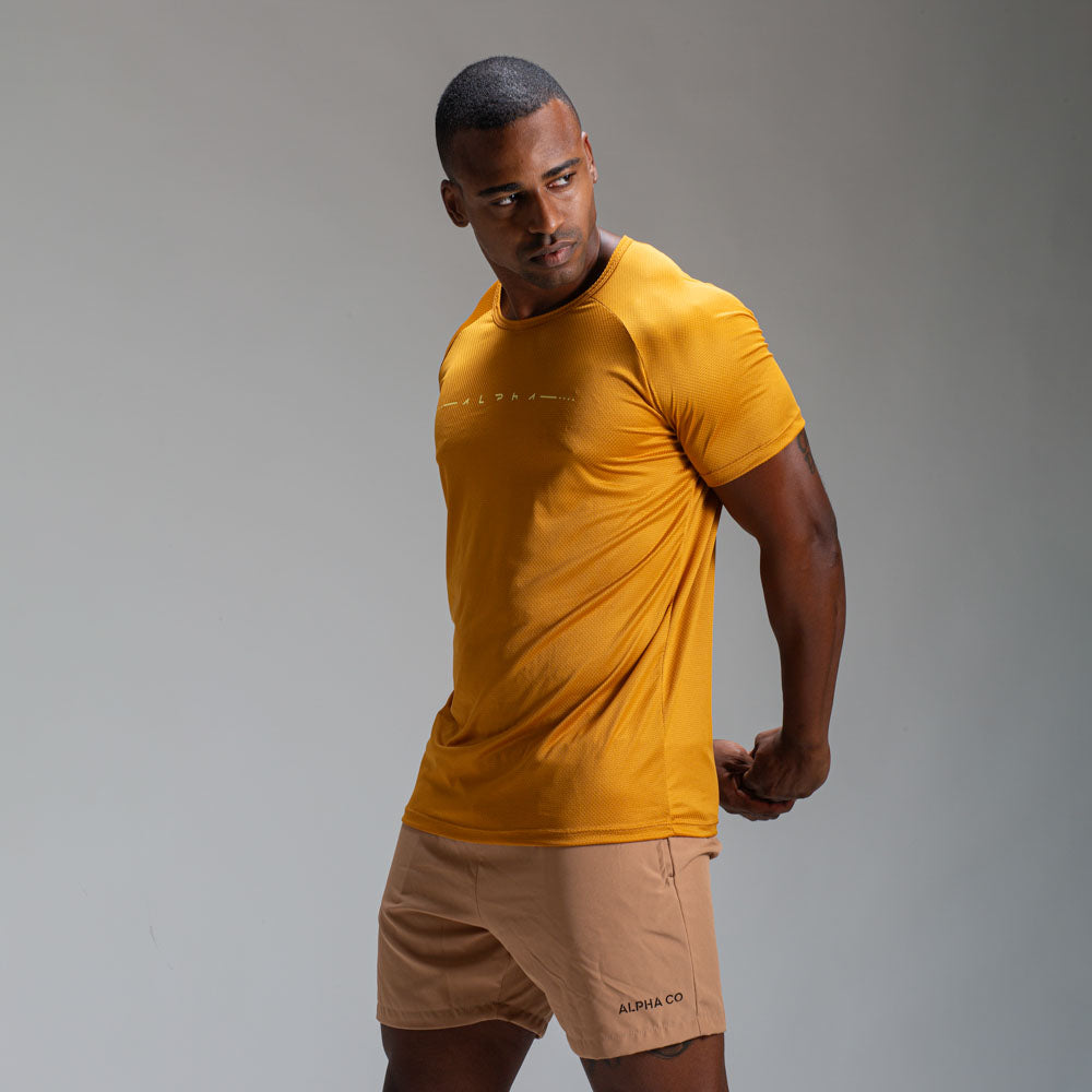 Camiseta Dry Fit Max Core Ocre