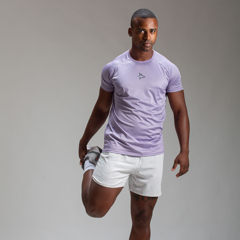 Camiseta Dry Fit Middle Lupus Lilás Malva