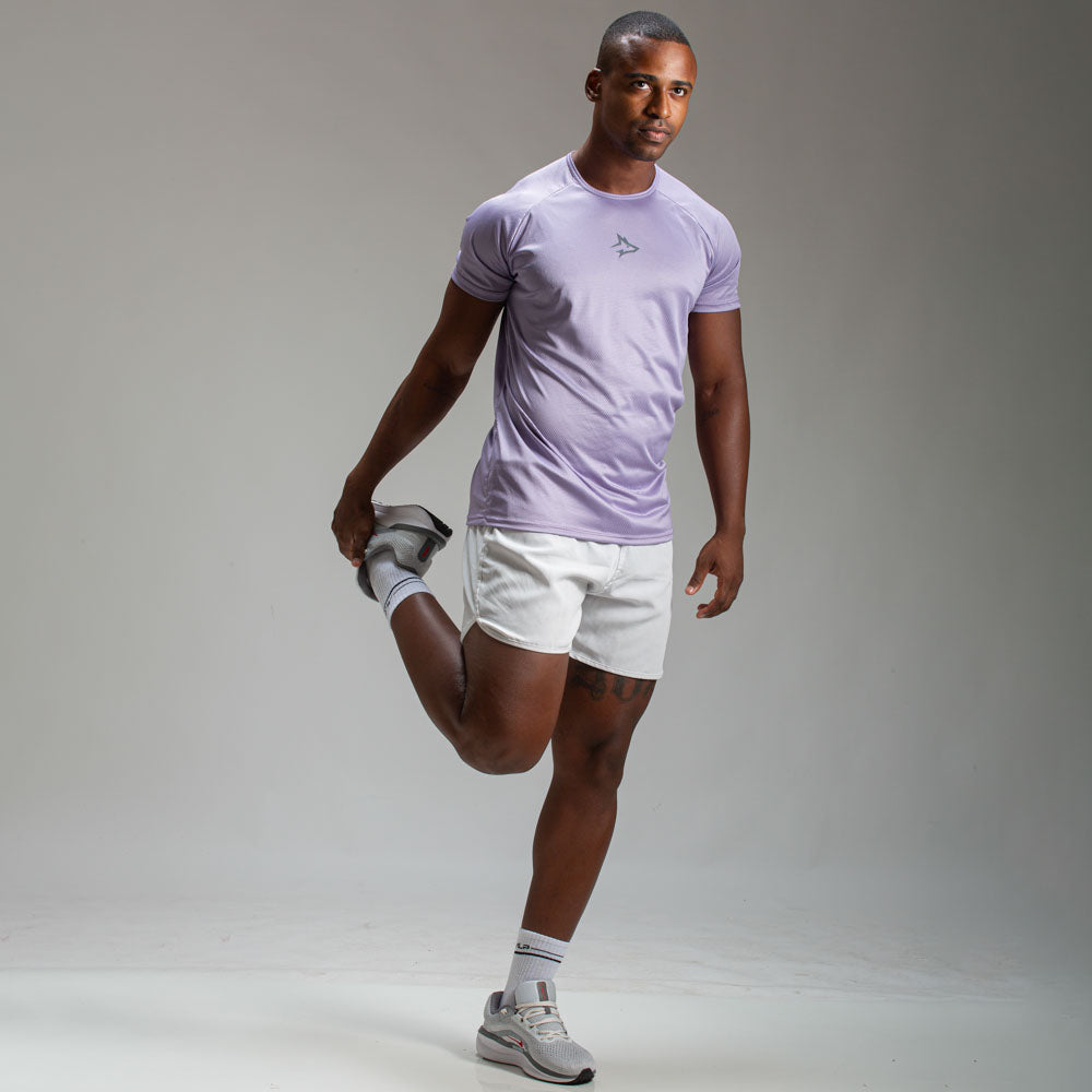 Camiseta Dry Fit Middle Lupus Lilás Malva