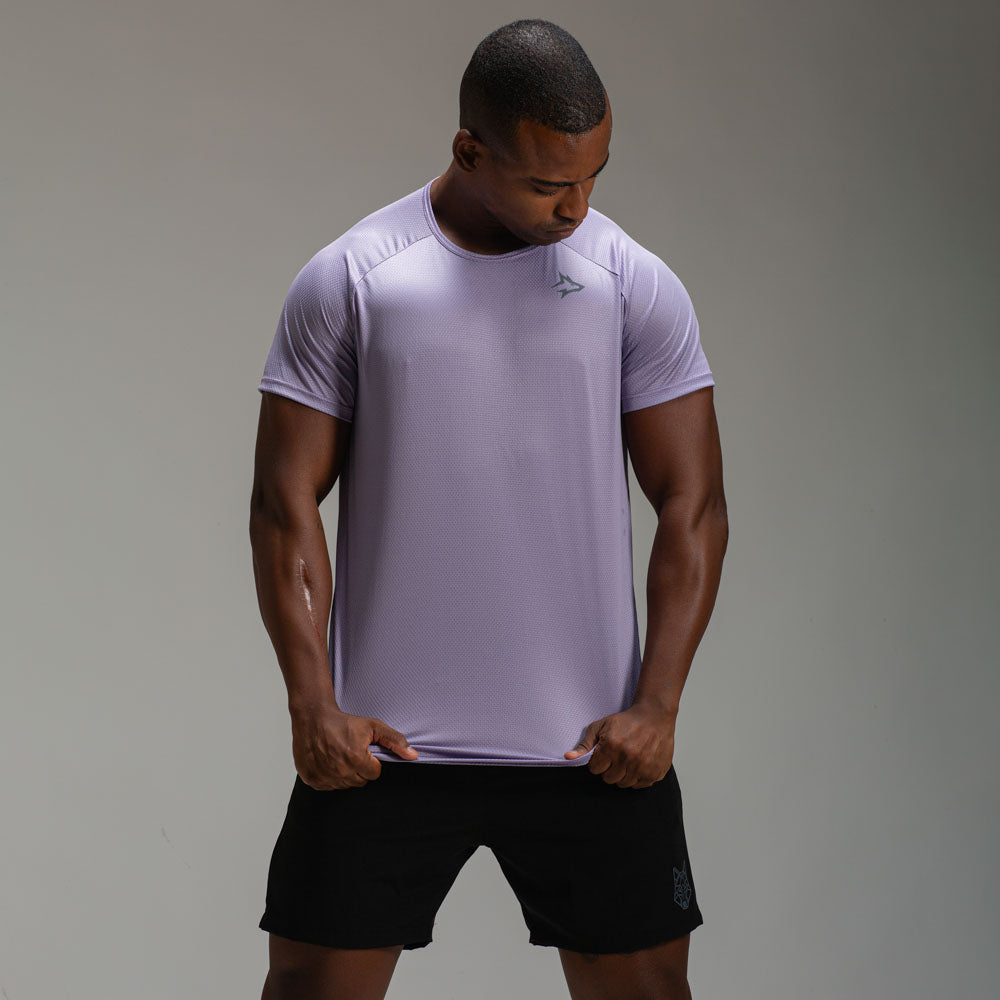 Camiseta Dry Fit New Lupus Lilás Malva
