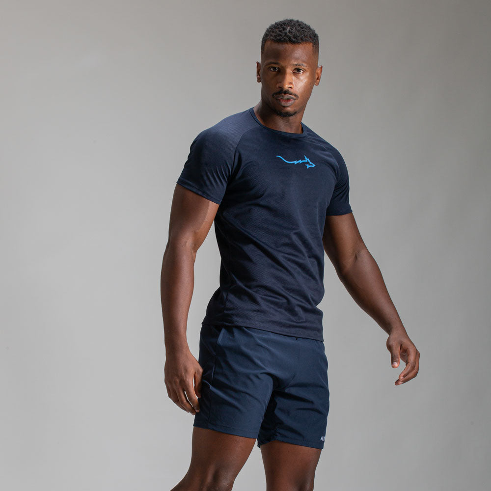 Camiseta Dry Fit New Move Azul Noturno