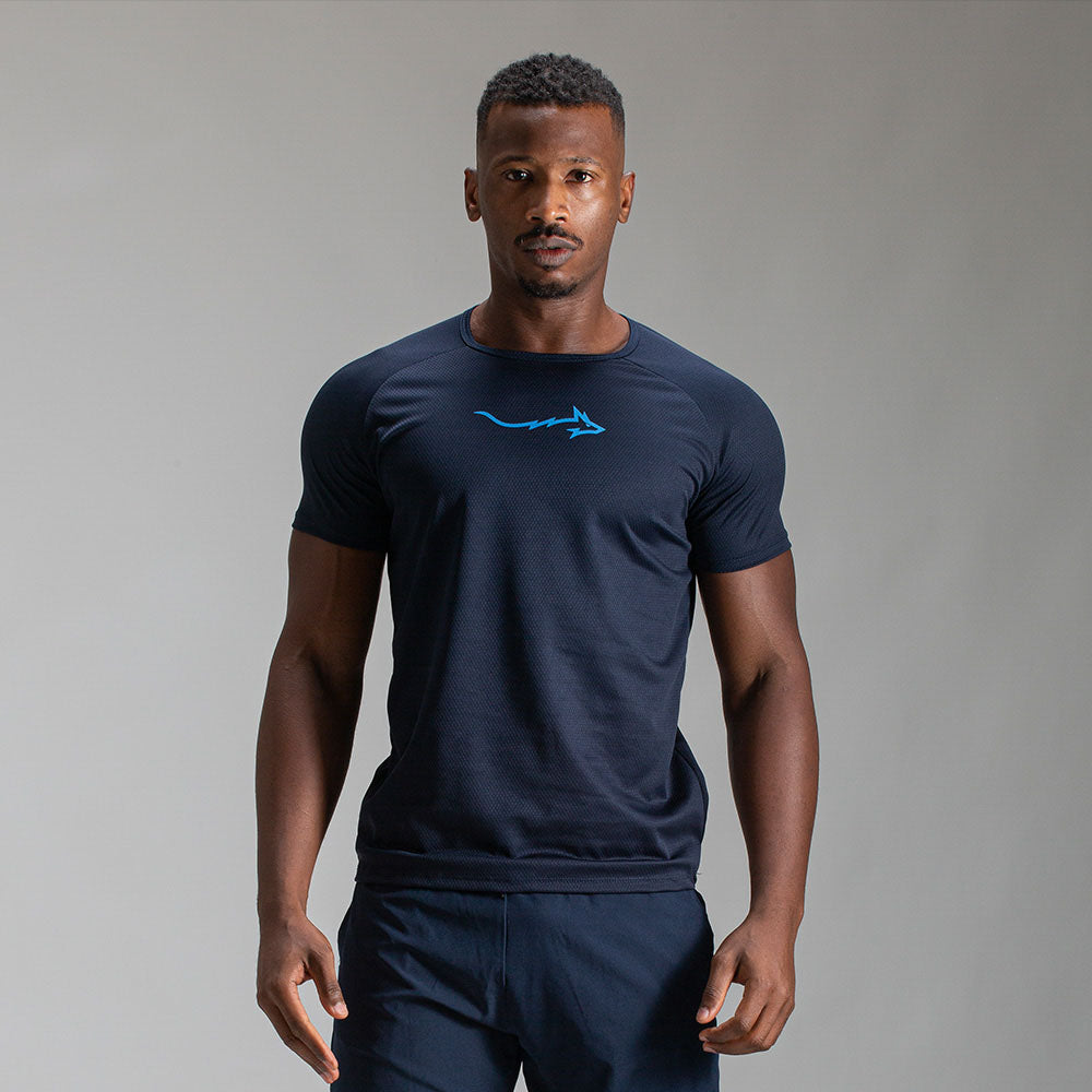 Camiseta Dry Fit New Move Azul Noturno
