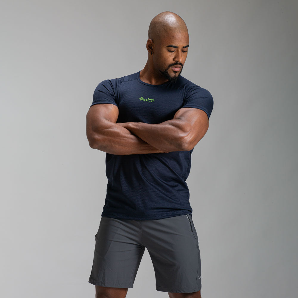 Camiseta Dry Fit New Tenacity Azul Noturno