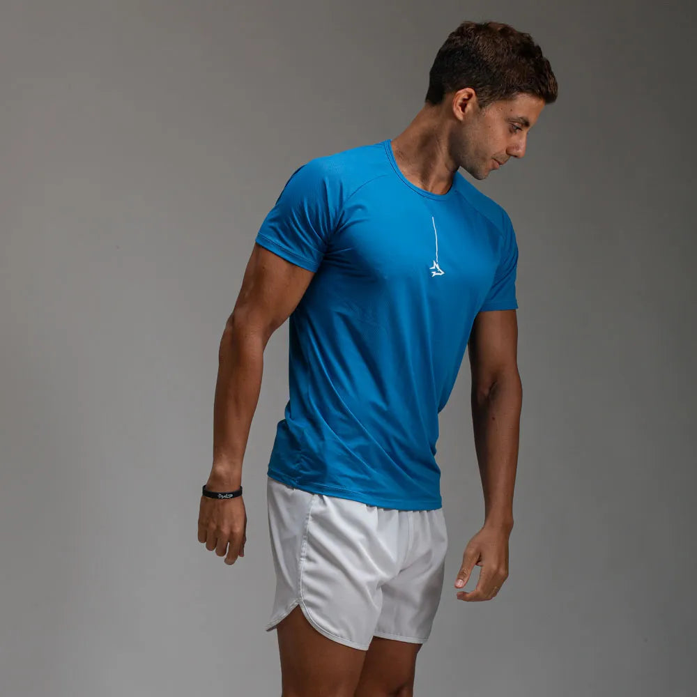 Camiseta Poliamida Line Lupus Azul Céu