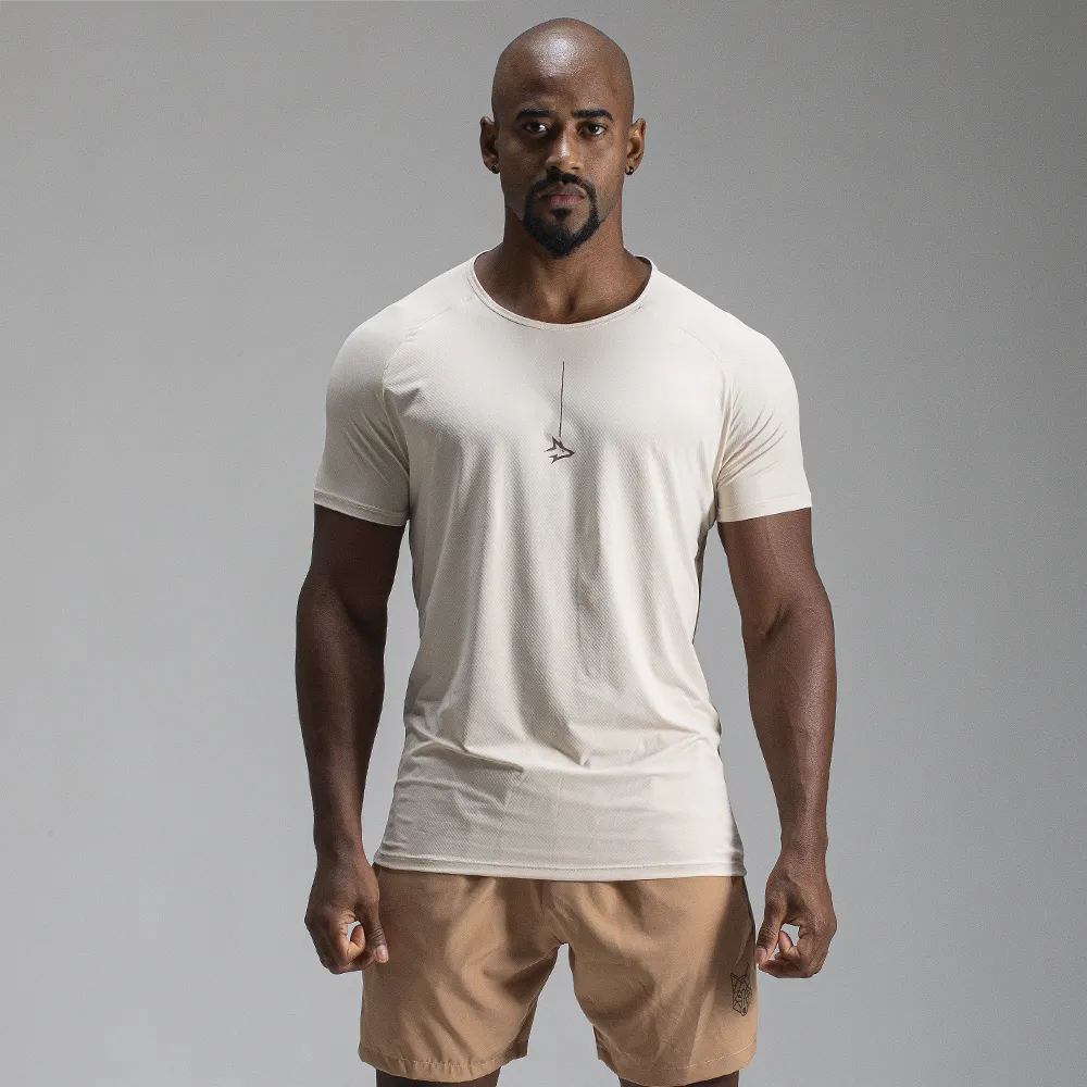 Camiseta Poliamida Line Lupus Bege Monk