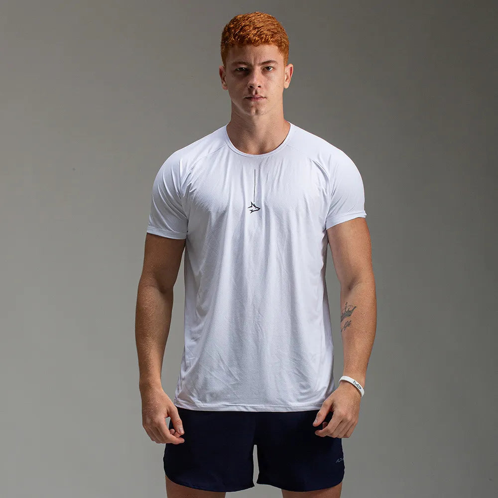 Camiseta Poliamida Line Lupus Branco