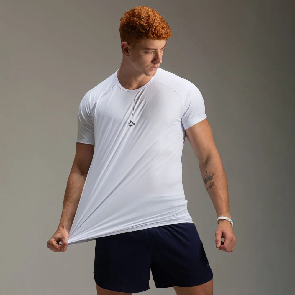 Camiseta Poliamida Line Lupus Branco