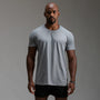 Camiseta Poliamida Line Tenacity Cinza Gelo