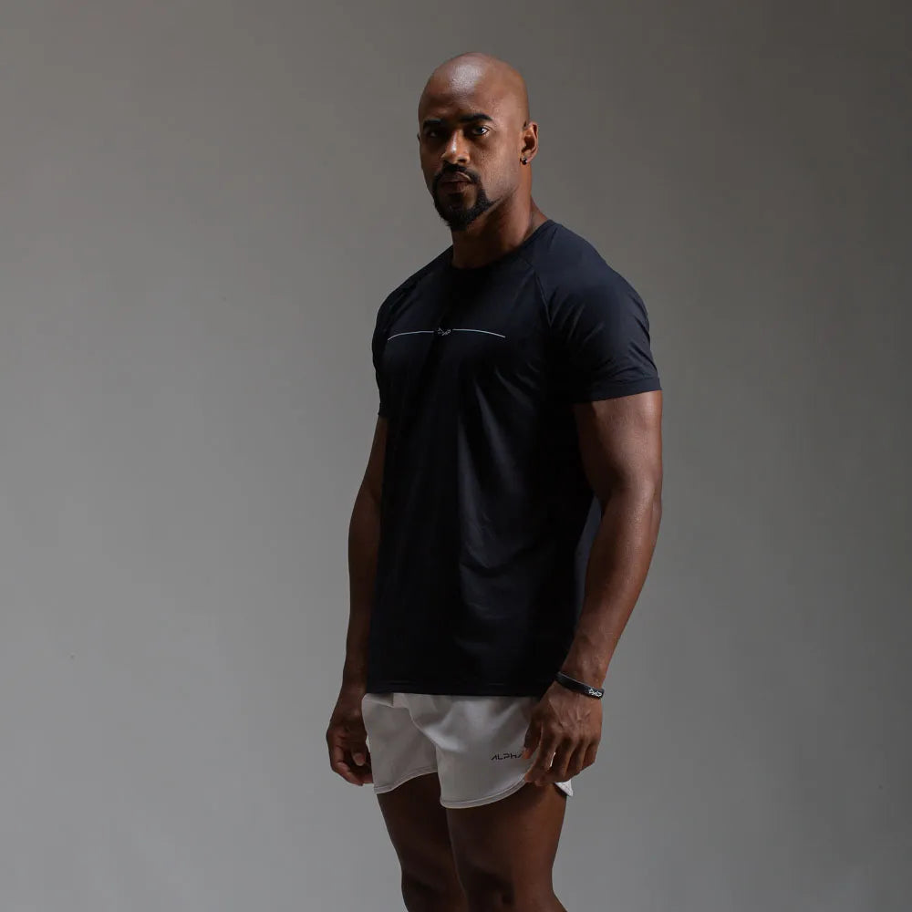 Camiseta Poliamida Line Tenacity Preto