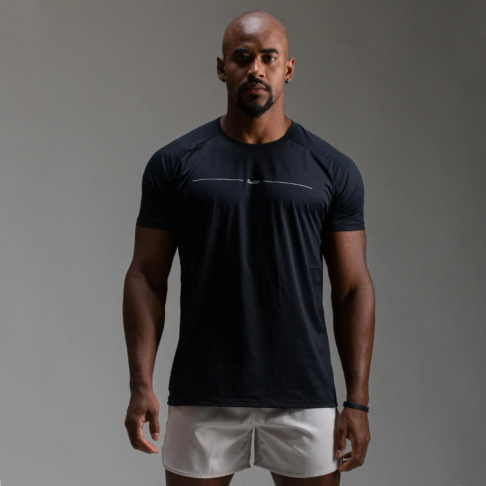 Camiseta Poliamida Line Tenacity Preto