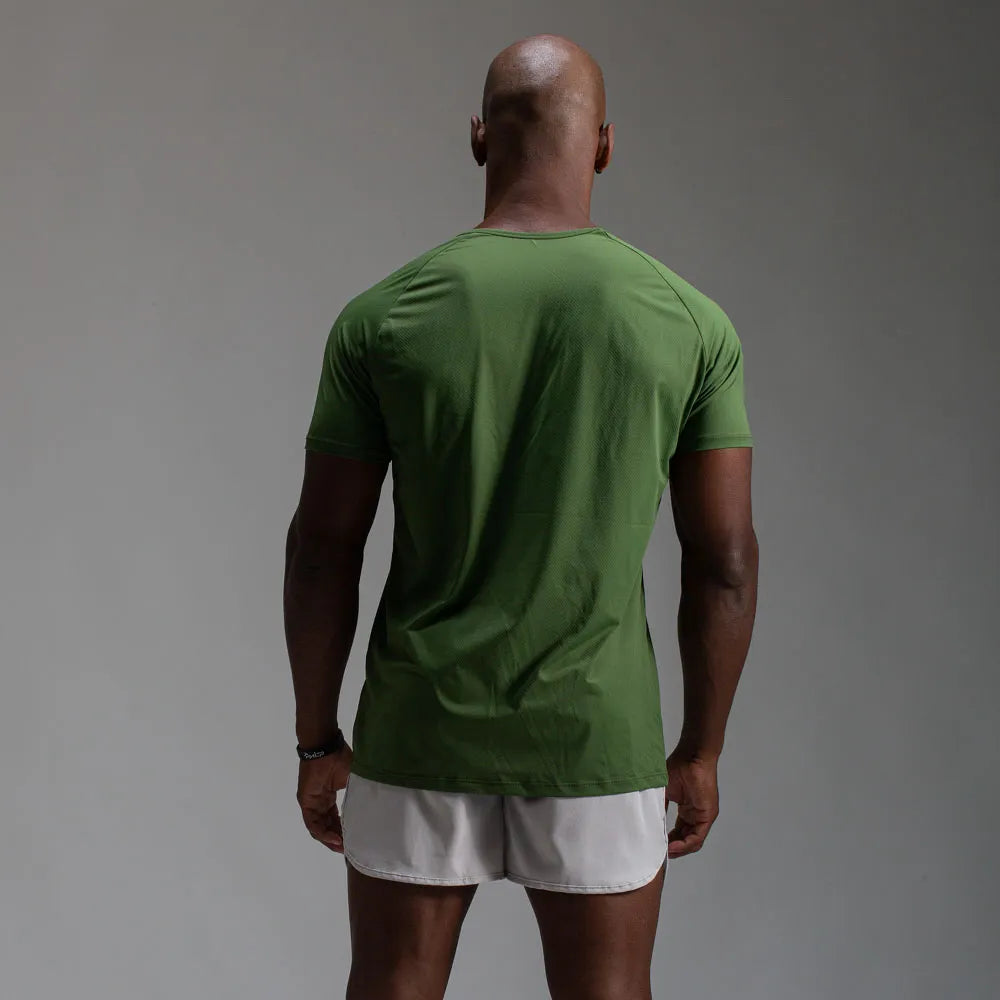 Camiseta Poliamida Line Tenacity Verde Oliva
