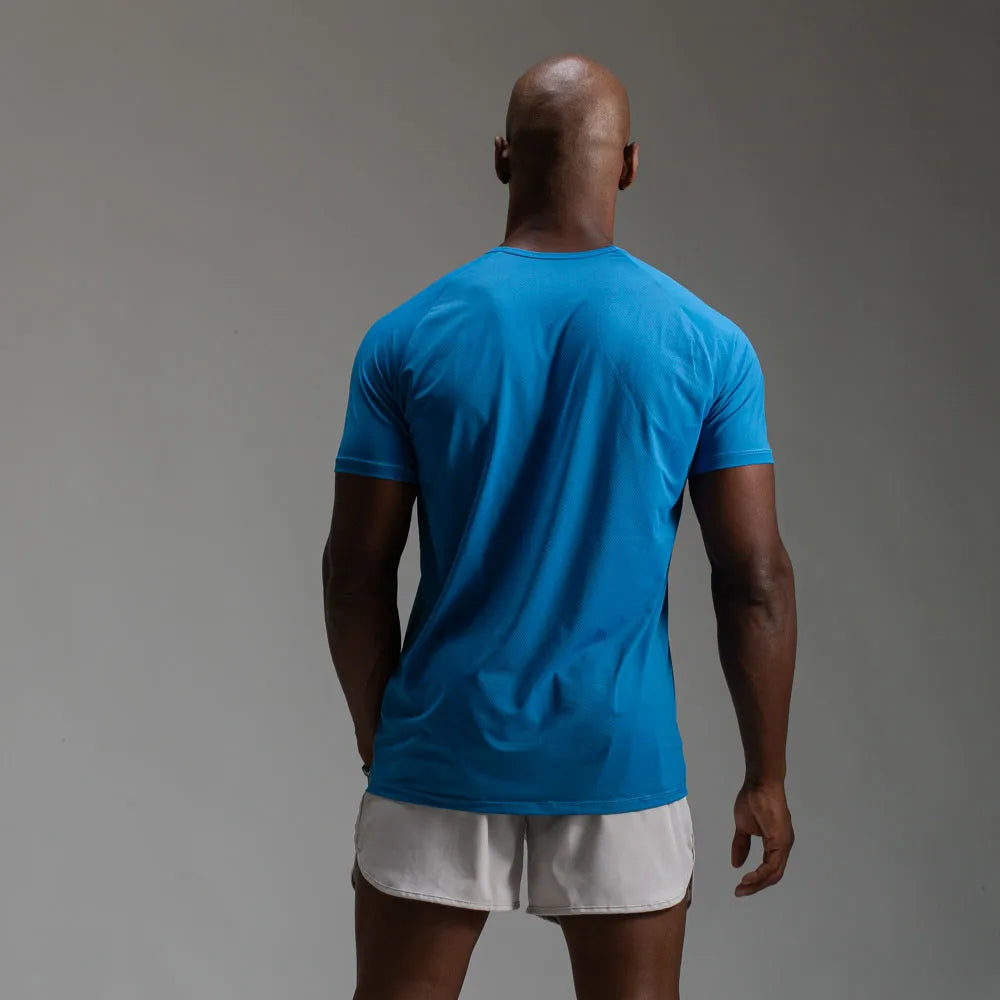Camiseta Poliamida Line Tenacity Azul Céu