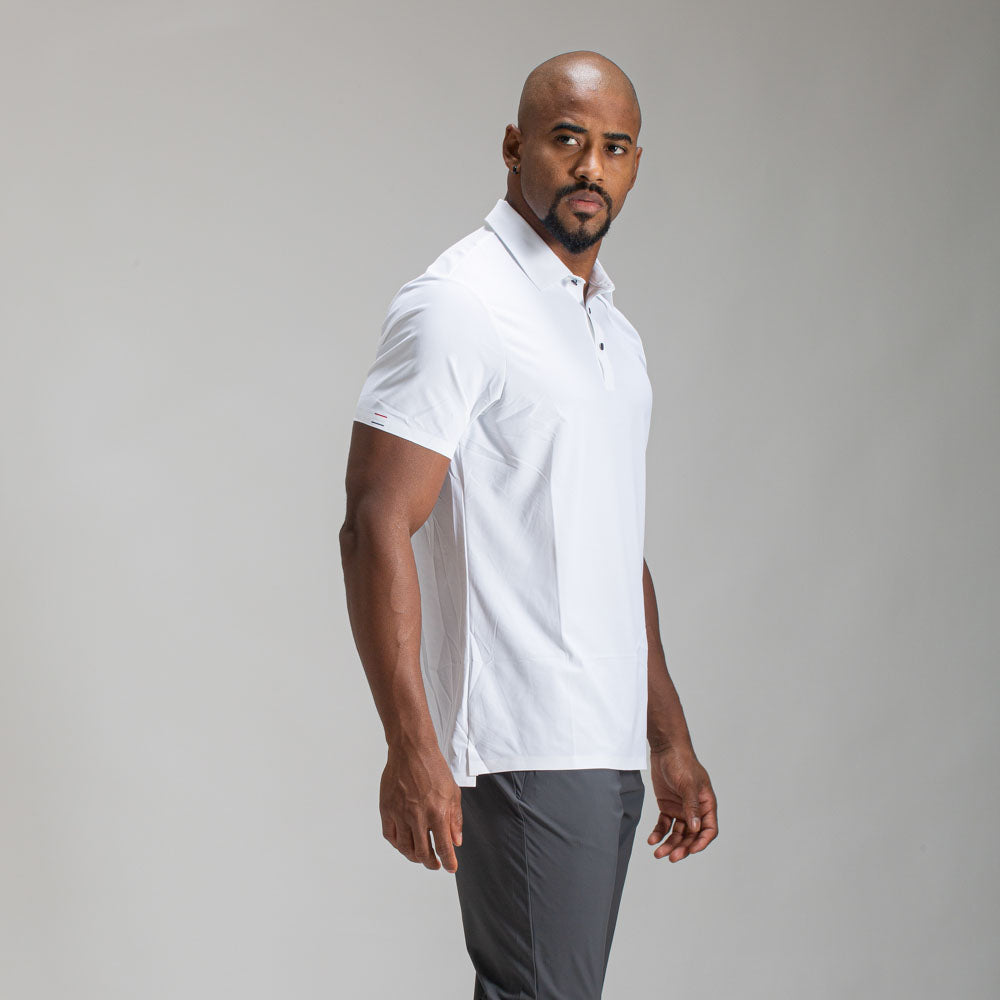 Camisa Polo Dry Fit Unique Branco