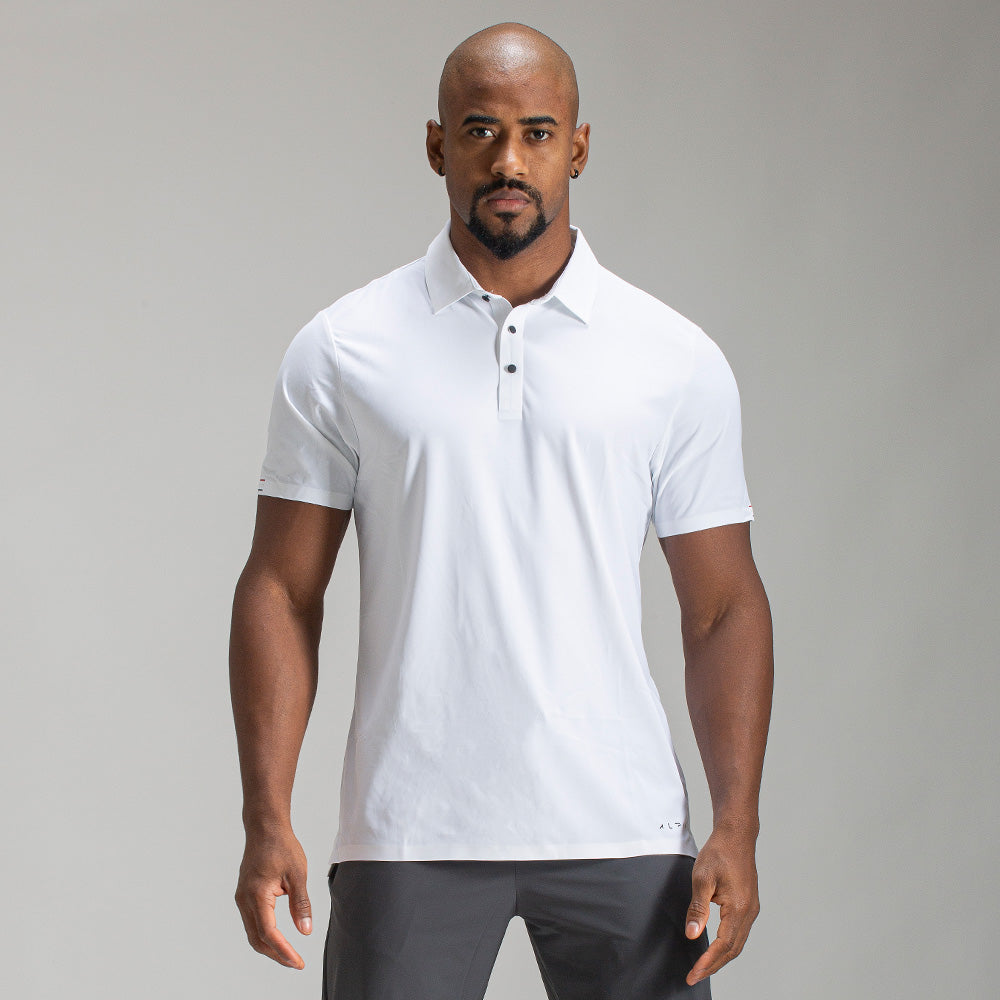 Camisa Polo Dry Fit Unique Branco