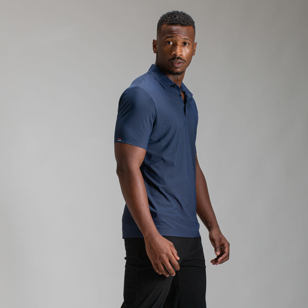 Camisa Polo Dry Fit Unique Marinho