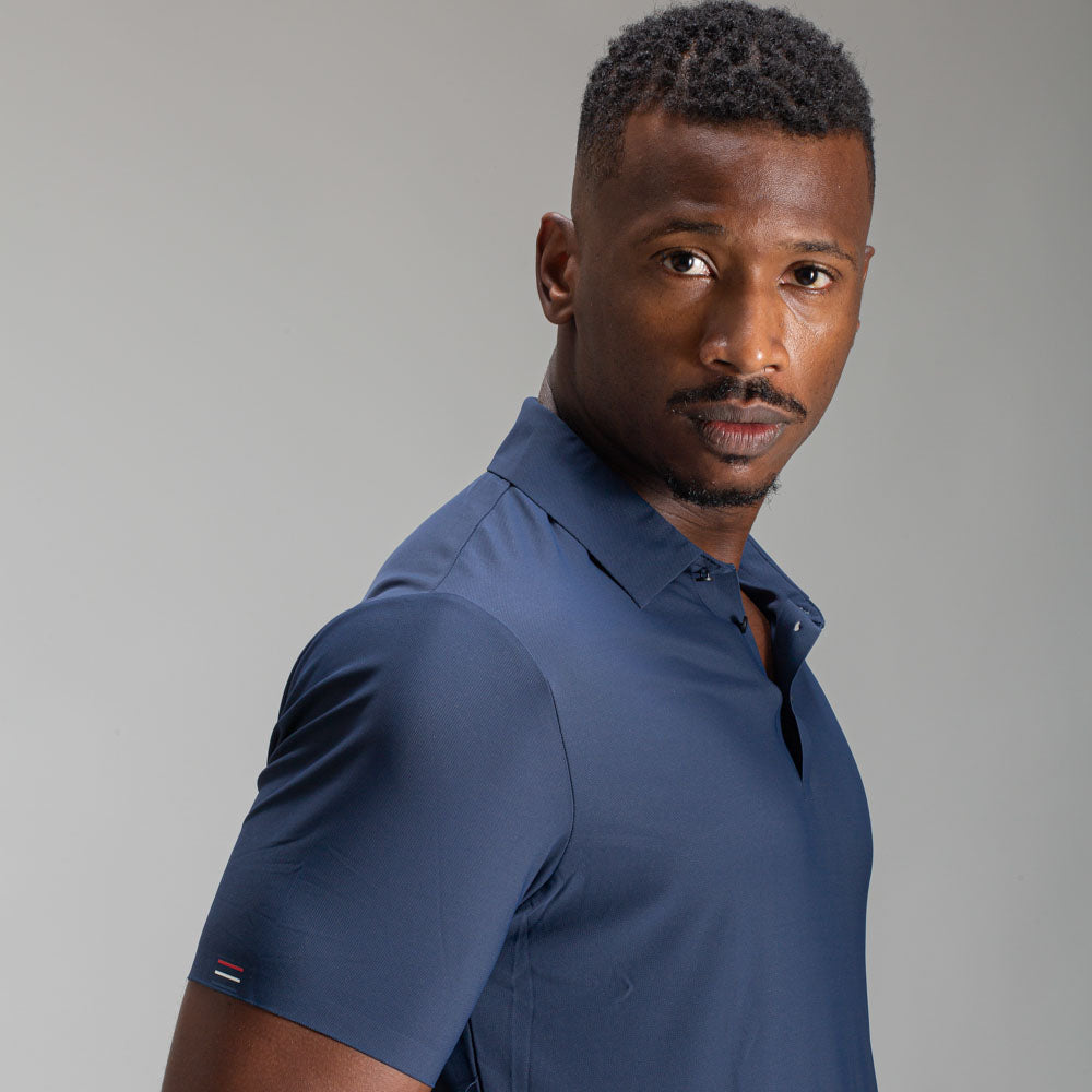 Camisa Polo Dry Fit Unique Marinho
