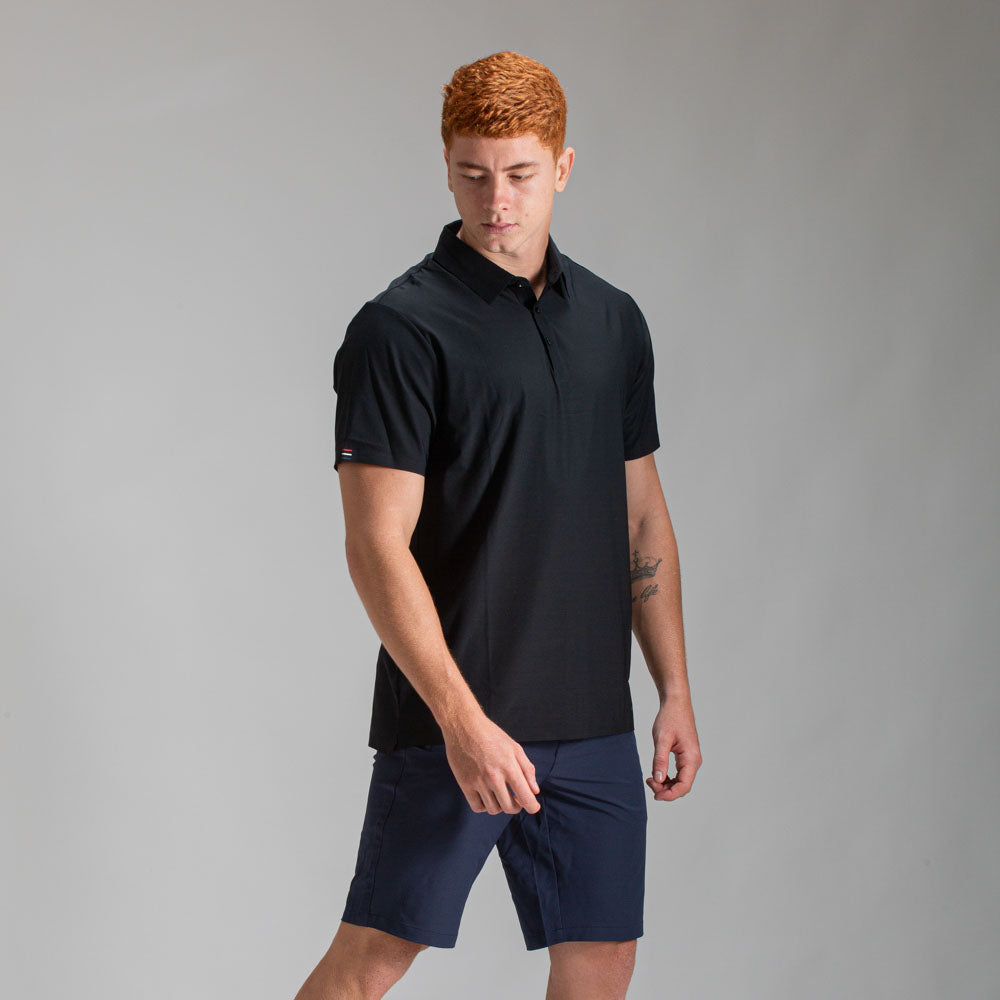 Camisa Polo Dry Fit Unique Preto